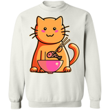 Sweatshirts White / S Cats Favourite Meal Crewneck Sweatshirt