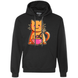 Sweatshirts Black / S Cats Favourite Meal Premium Fleece Hoodie