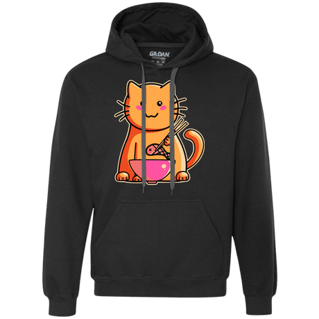 Sweatshirts Black / S Cats Favourite Meal Premium Fleece Hoodie