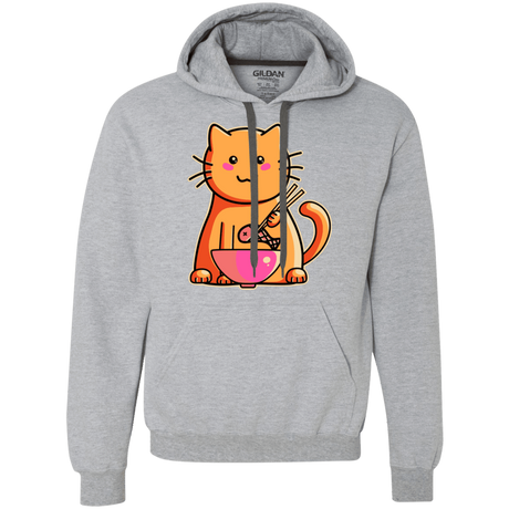 Sweatshirts Sport Grey / S Cats Favourite Meal Premium Fleece Hoodie