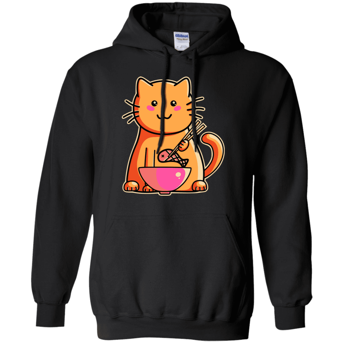 Sweatshirts Black / S Cats Favourite Meal Pullover Hoodie