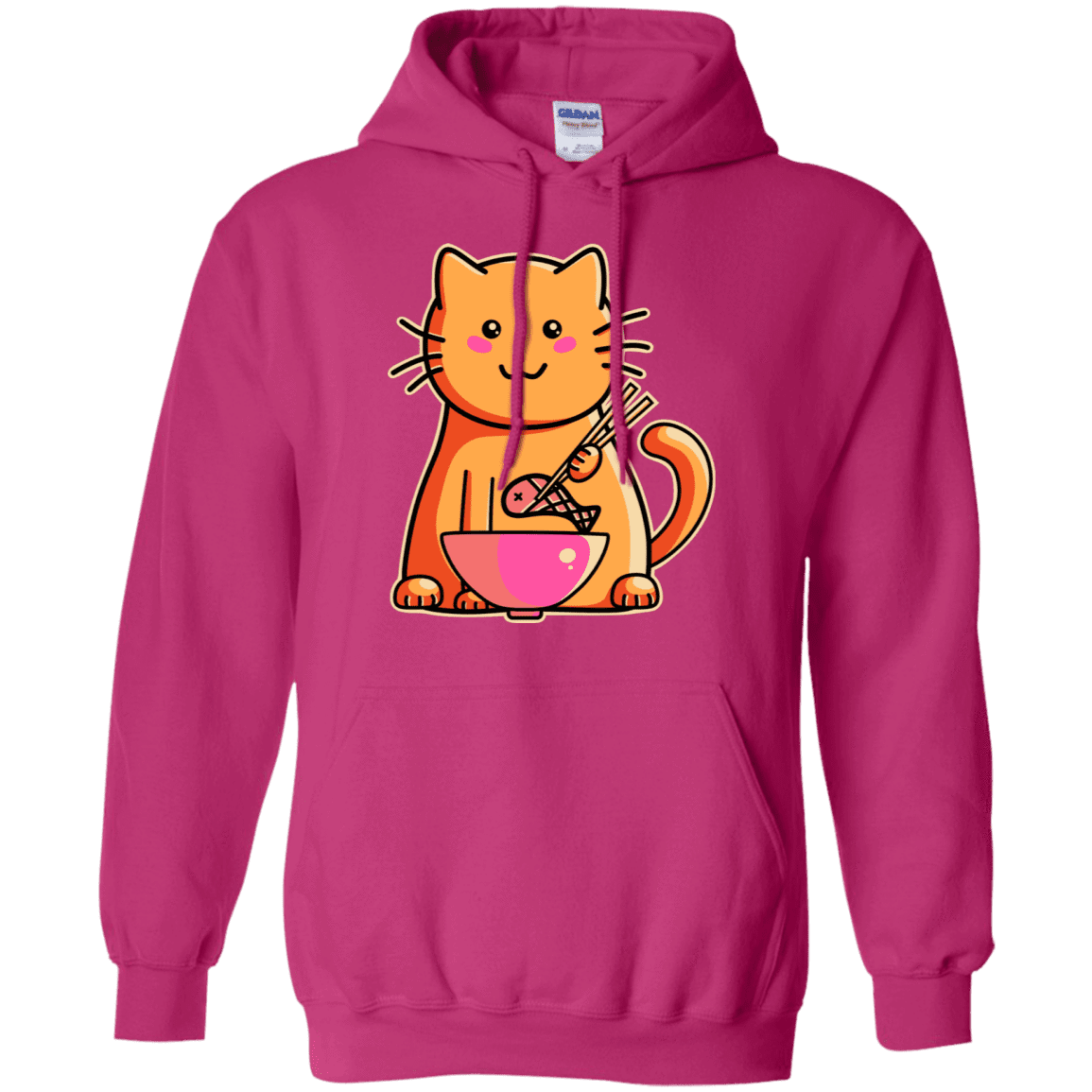 Sweatshirts Heliconia / S Cats Favourite Meal Pullover Hoodie