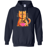 Sweatshirts Navy / S Cats Favourite Meal Pullover Hoodie