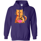 Sweatshirts Purple / S Cats Favourite Meal Pullover Hoodie