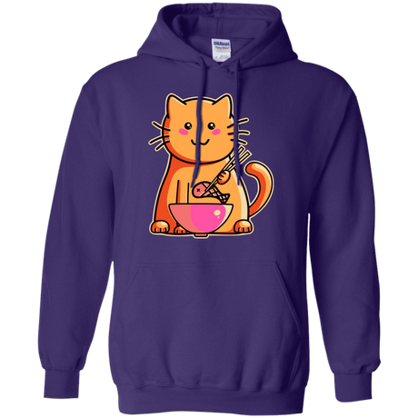 Sweatshirts Purple / S Cats Favourite Meal Pullover Hoodie