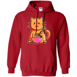 Sweatshirts Red / S Cats Favourite Meal Pullover Hoodie