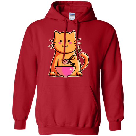 Sweatshirts Red / S Cats Favourite Meal Pullover Hoodie