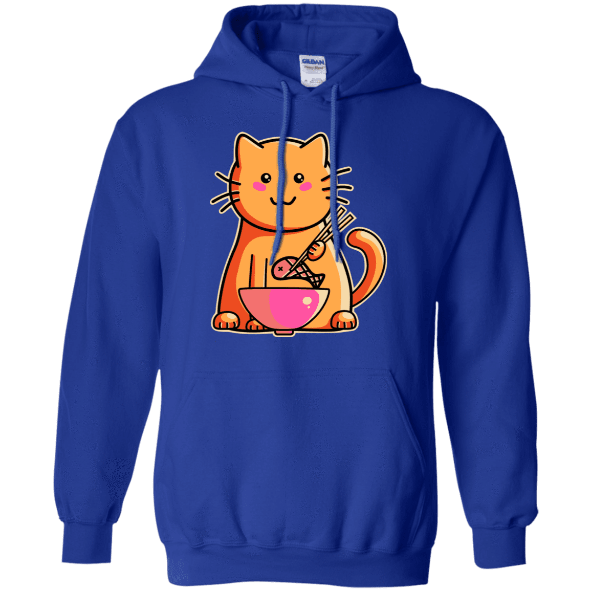 Sweatshirts Royal / S Cats Favourite Meal Pullover Hoodie