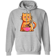 Sweatshirts Sport Grey / S Cats Favourite Meal Pullover Hoodie