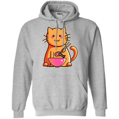 Sweatshirts Sport Grey / S Cats Favourite Meal Pullover Hoodie