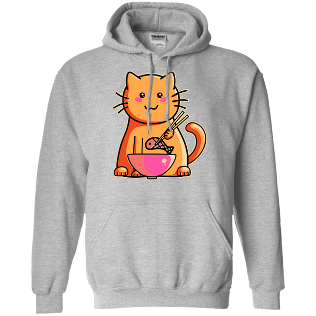 Sweatshirts Sport Grey / S Cats Favourite Meal Pullover Hoodie