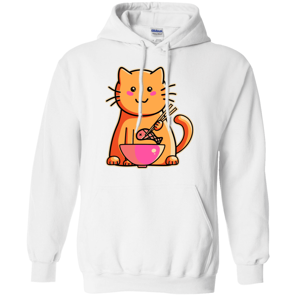 Sweatshirts White / S Cats Favourite Meal Pullover Hoodie