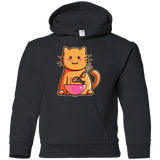 Sweatshirts Black / YS Cats Favourite Meal Youth Hoodie