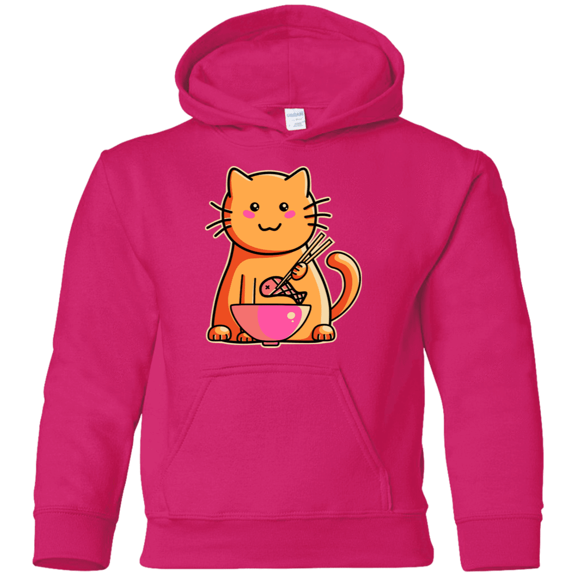 Sweatshirts Heliconia / YS Cats Favourite Meal Youth Hoodie