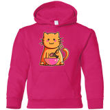 Sweatshirts Heliconia / YS Cats Favourite Meal Youth Hoodie