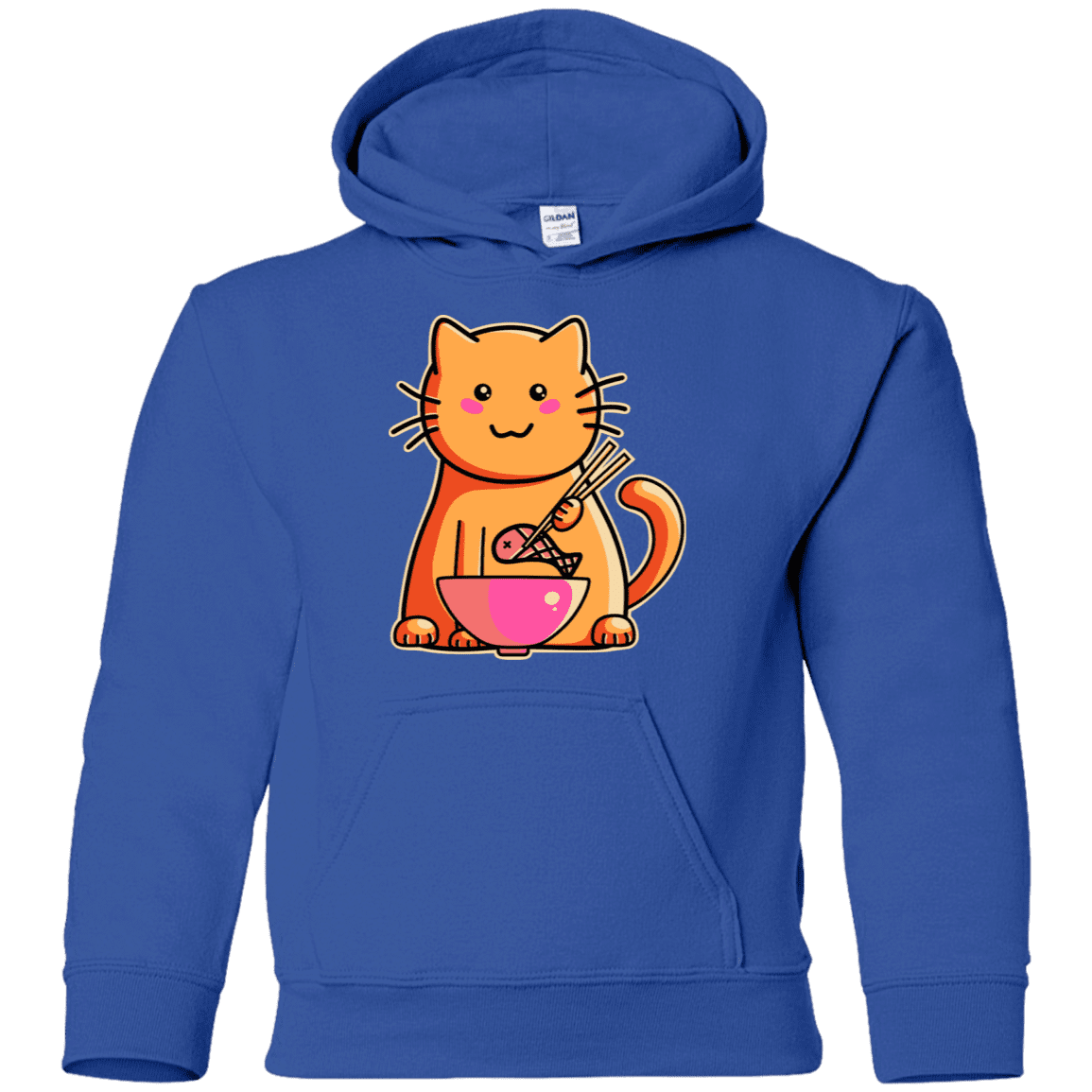 Sweatshirts Royal / YS Cats Favourite Meal Youth Hoodie