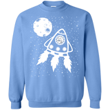 Sweatshirts Carolina Blue / S Catstronaut Crewneck Sweatshirt