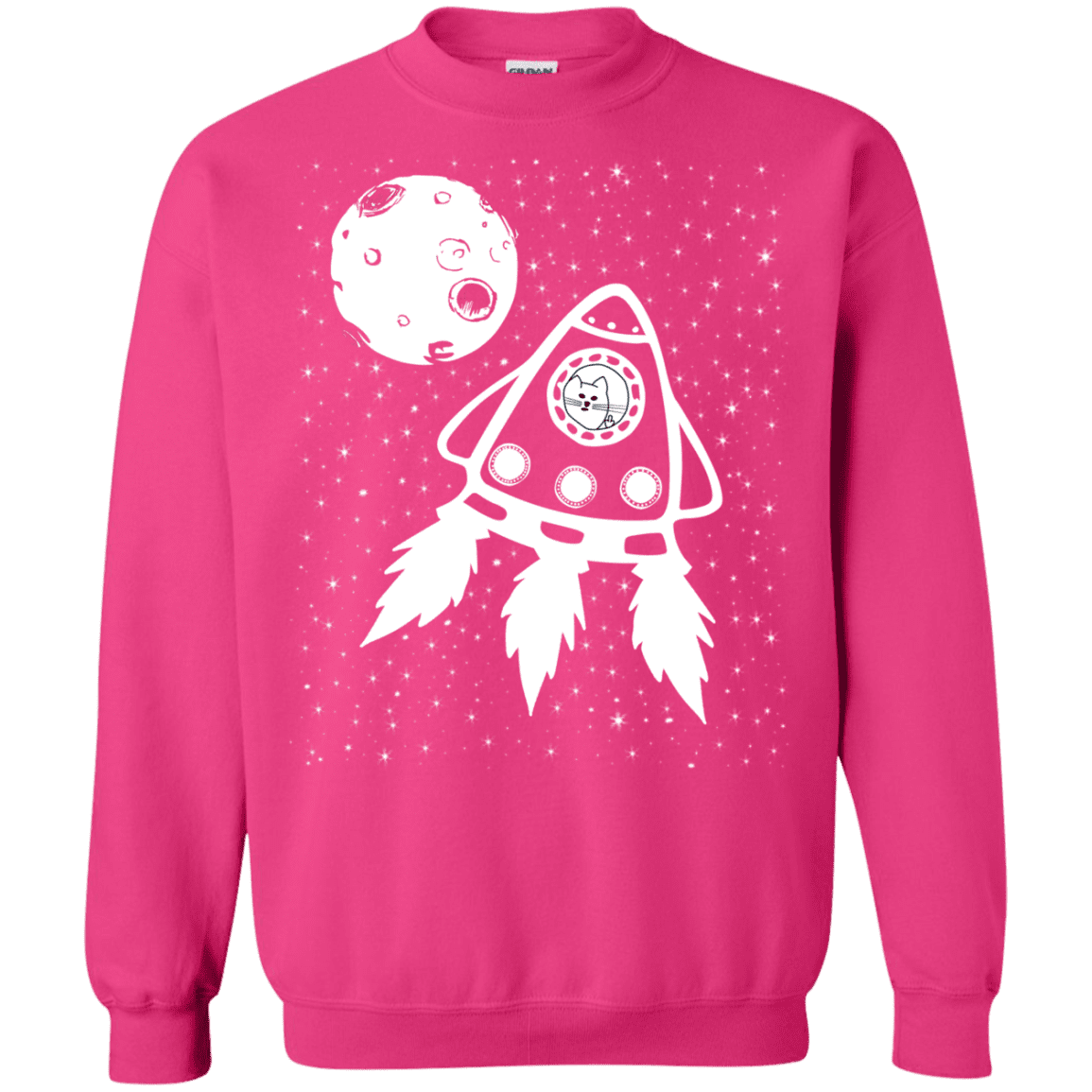 Sweatshirts Heliconia / S Catstronaut Crewneck Sweatshirt