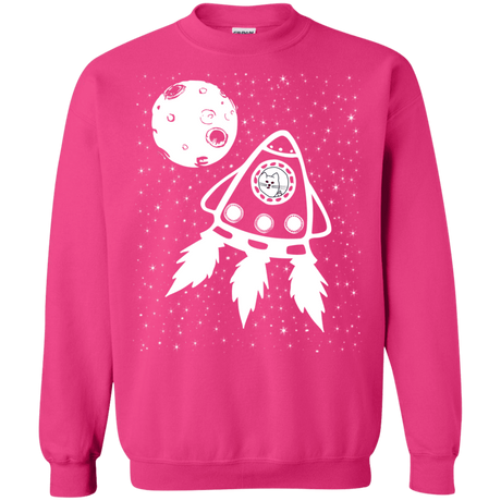 Sweatshirts Heliconia / S Catstronaut Crewneck Sweatshirt