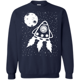 Sweatshirts Navy / S Catstronaut Crewneck Sweatshirt