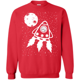 Sweatshirts Red / S Catstronaut Crewneck Sweatshirt