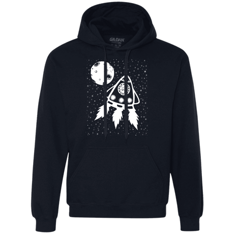 Sweatshirts Navy / S Catstronaut Premium Fleece Hoodie