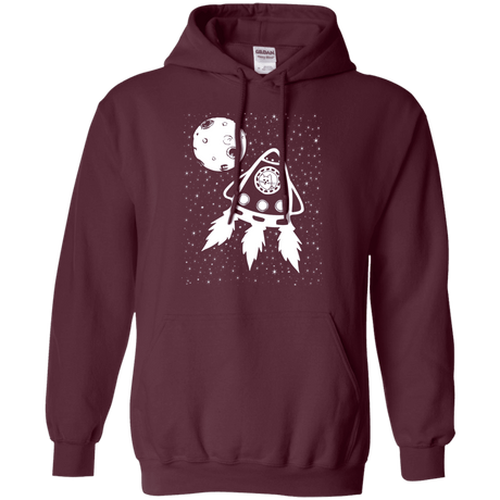 Sweatshirts Maroon / S Catstronaut Pullover Hoodie