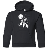Sweatshirts Black / YS Catstronaut Youth Hoodie