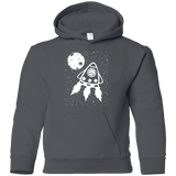 Sweatshirts Charcoal / YS Catstronaut Youth Hoodie