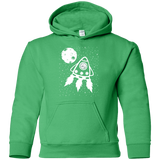 Sweatshirts Irish Green / YS Catstronaut Youth Hoodie