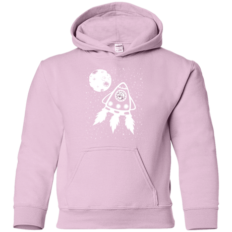 Sweatshirts Light Pink / YS Catstronaut Youth Hoodie
