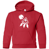 Sweatshirts Red / YS Catstronaut Youth Hoodie
