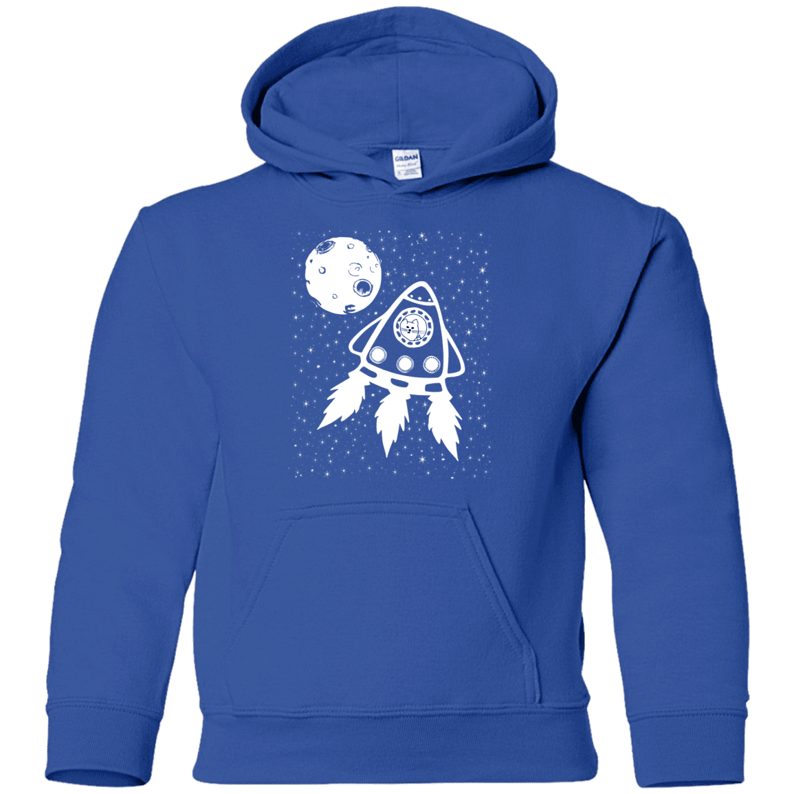 Sweatshirts Royal / YS Catstronaut Youth Hoodie