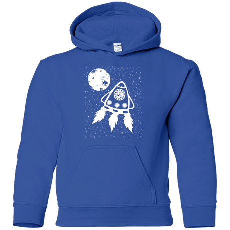 Sweatshirts Royal / YS Catstronaut Youth Hoodie