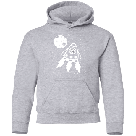 Sweatshirts Sport Grey / YS Catstronaut Youth Hoodie