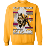 Sweatshirts Gold / Small Catwoman PlayGotham Crewneck Sweatshirt
