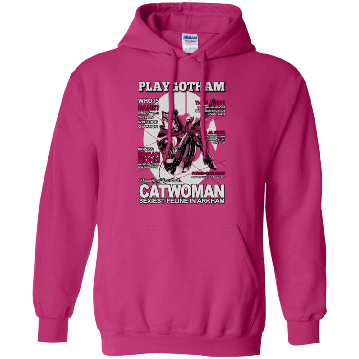 Sweatshirts Heliconia / Small Catwoman PlayGotham Pullover Hoodie