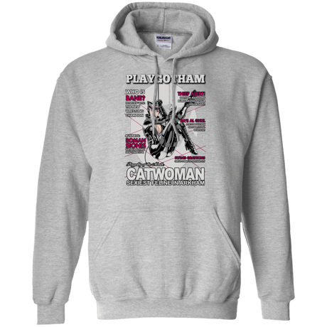 Sweatshirts Sport Grey / Small Catwoman PlayGotham Pullover Hoodie