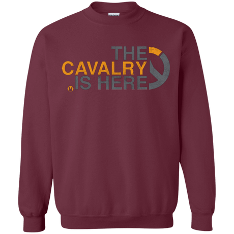 Sweatshirts Maroon / Small Cavalry full Crewneck Sweatshirt