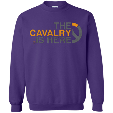 Sweatshirts Purple / Small Cavalry full Crewneck Sweatshirt