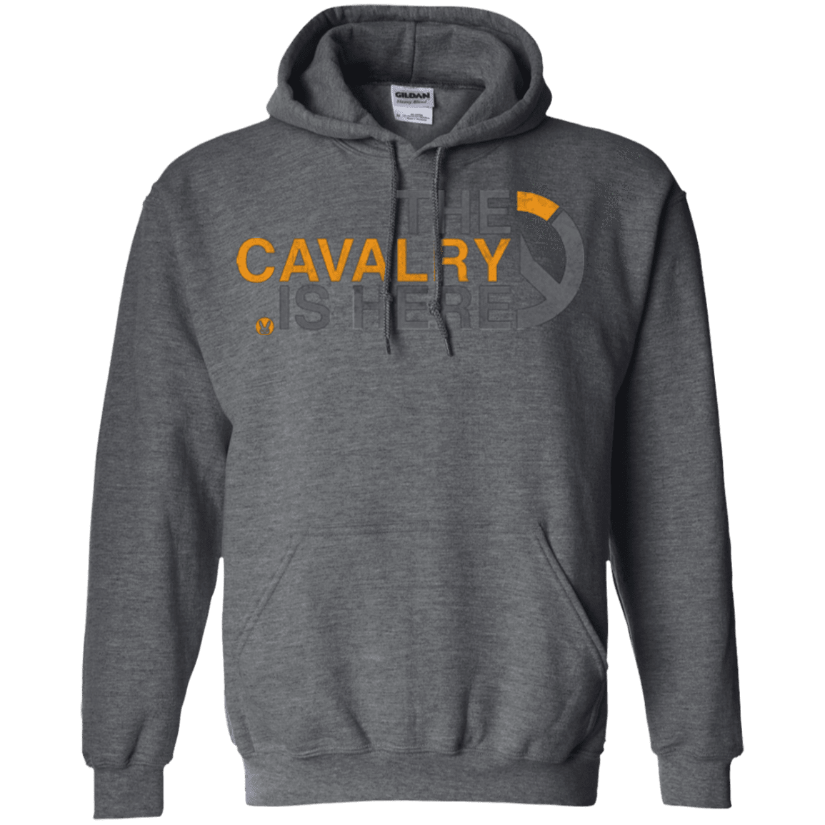 Sweatshirts Dark Heather / Small Cavalry full Pullover Hoodie