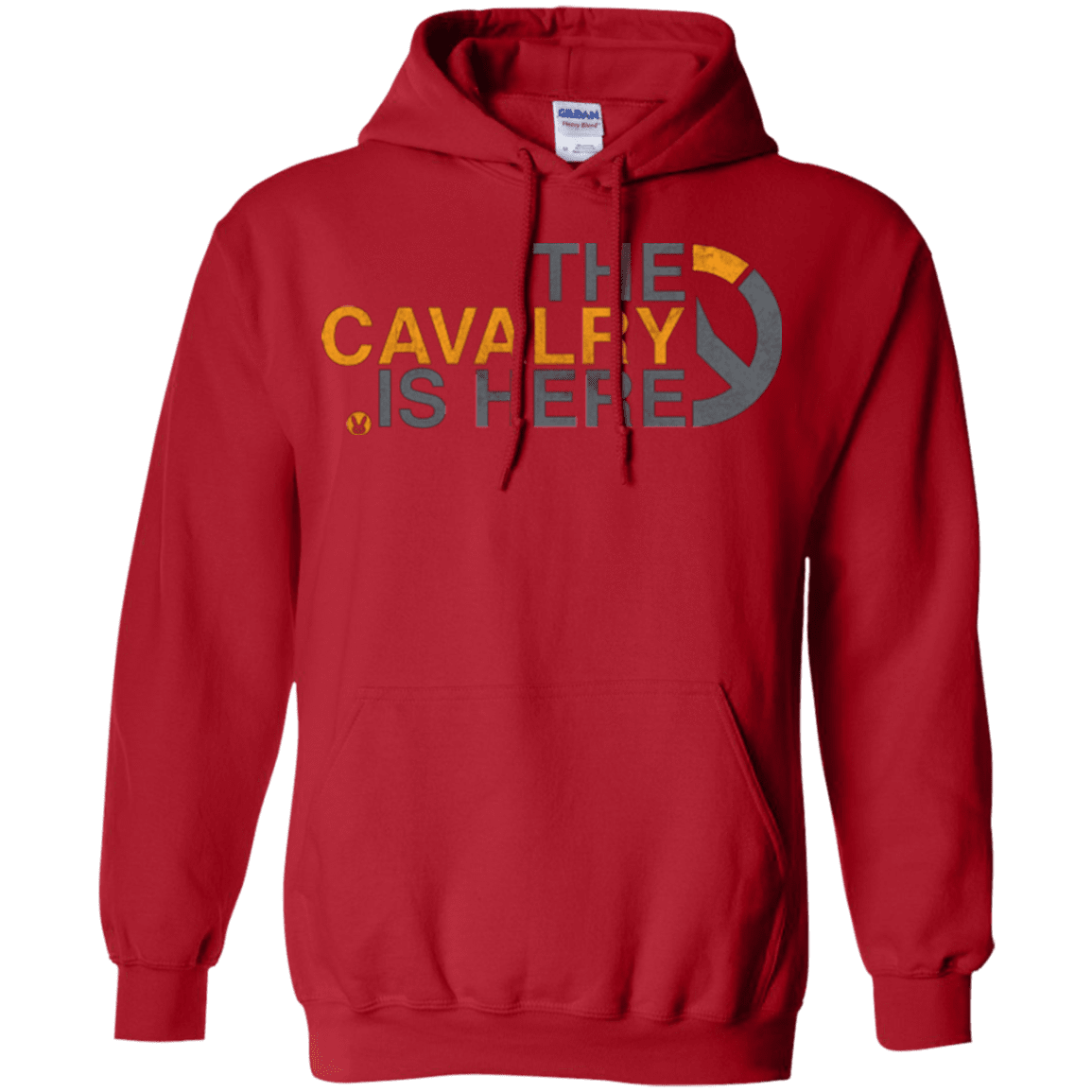 Sweatshirts Red / Small Cavalry full Pullover Hoodie