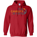 Sweatshirts Red / Small Cavalry full Pullover Hoodie