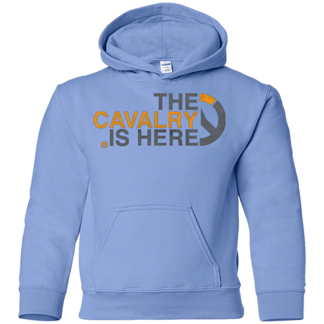 Sweatshirts Carolina Blue / YS Cavalry full Youth Hoodie