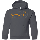 Sweatshirts Charcoal / YS Cavalry full Youth Hoodie