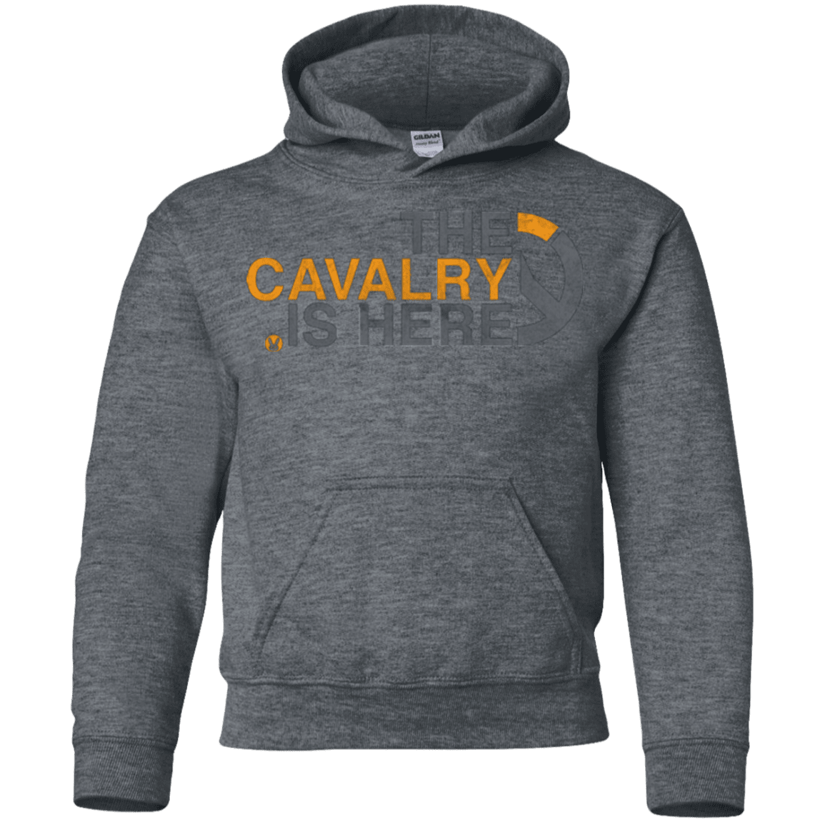 Sweatshirts Dark Heather / YS Cavalry full Youth Hoodie