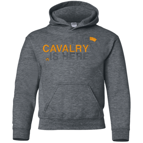 Sweatshirts Dark Heather / YS Cavalry full Youth Hoodie