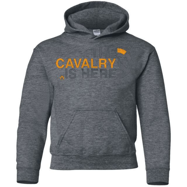 Sweatshirts Dark Heather / YS Cavalry full Youth Hoodie