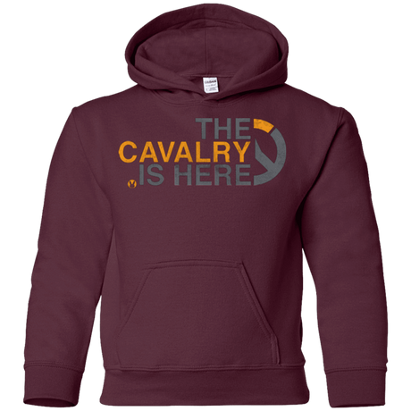 Sweatshirts Maroon / YS Cavalry full Youth Hoodie