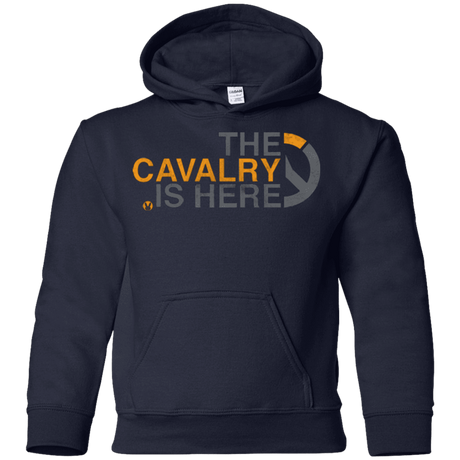 Sweatshirts Navy / YS Cavalry full Youth Hoodie